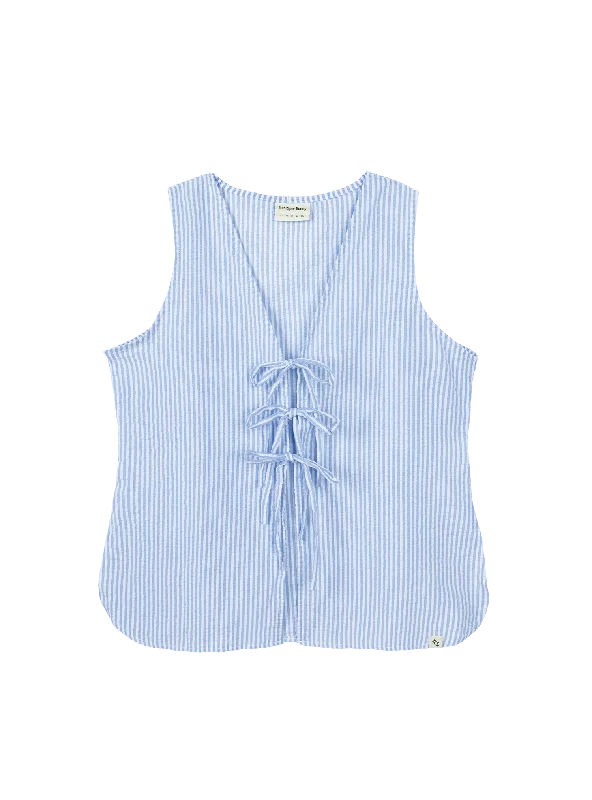 Relaxed Tie Vest (Isle)