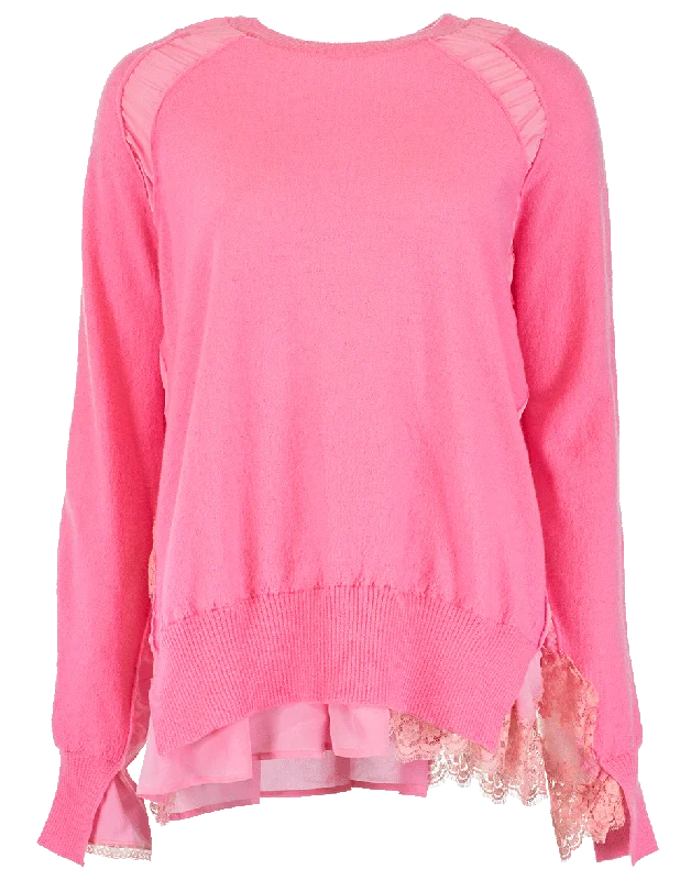 Lace Pullover