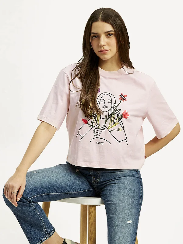 Women's Graphic Print Boxy T-shirt