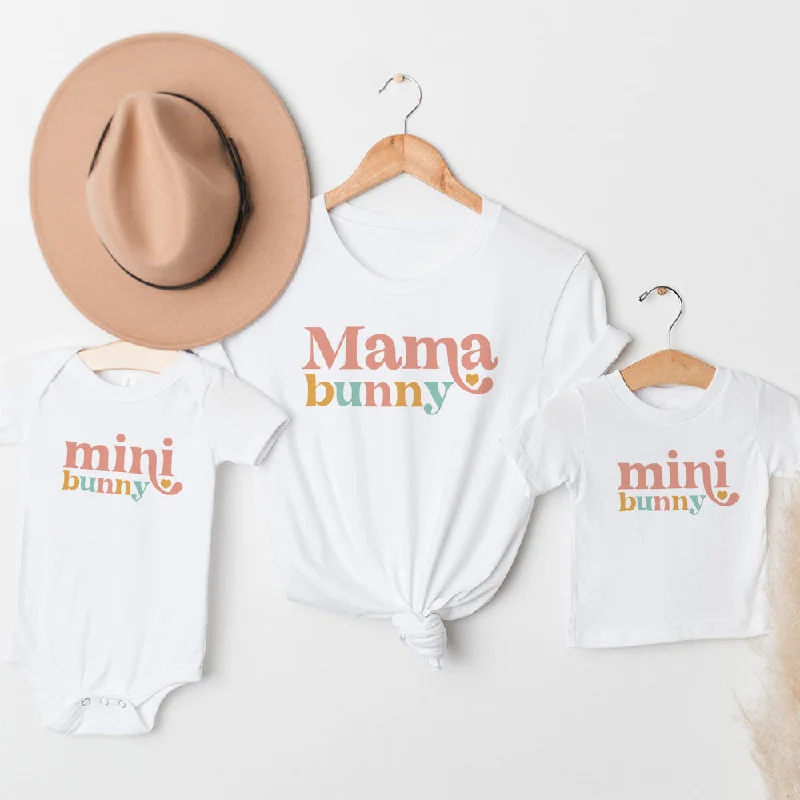 Mama Bunny/Mini Bunny Matching T-Shirts/Bodysuits