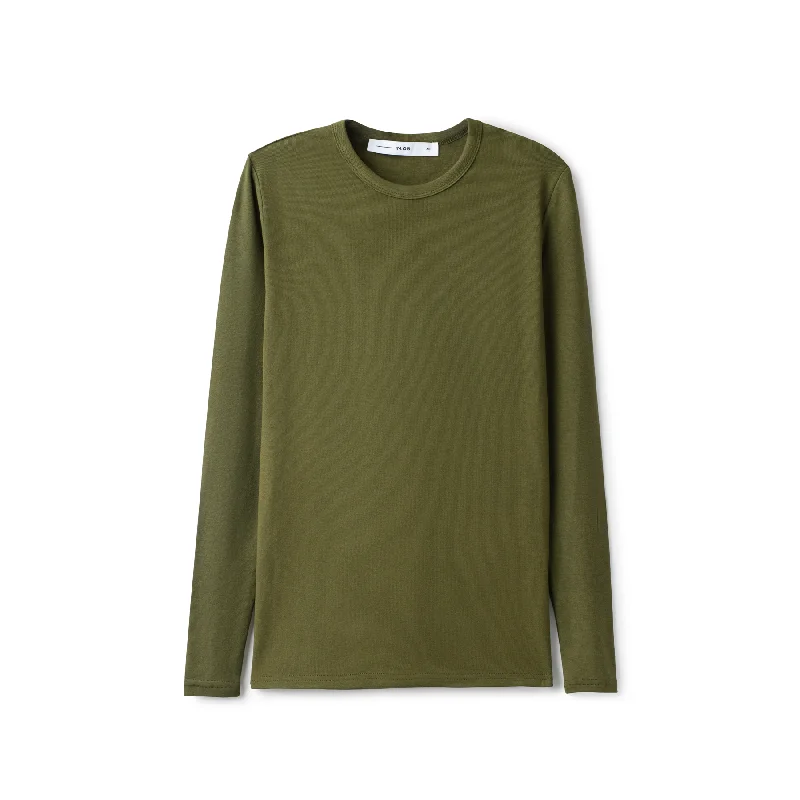 Signature Smooth Tee IN: Olive