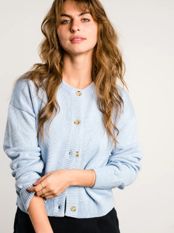 Willow Classic Cardigan - Clear Sky