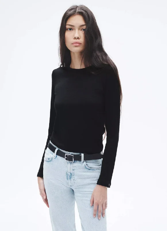 The Knit Long Sleeve T-Shirt