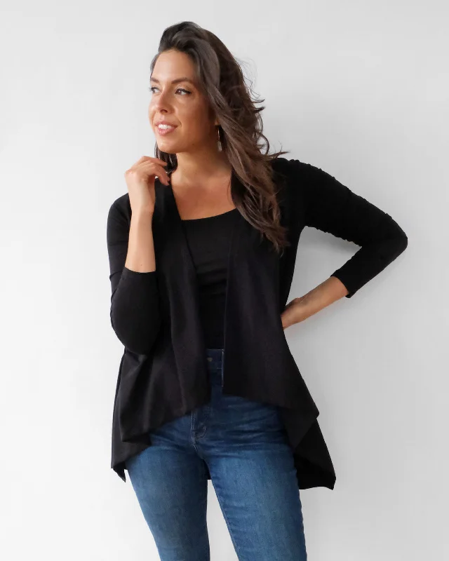 WILMA cardigan in Black