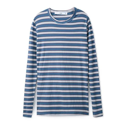 Signature Stripe Tee - Blue/White/Red