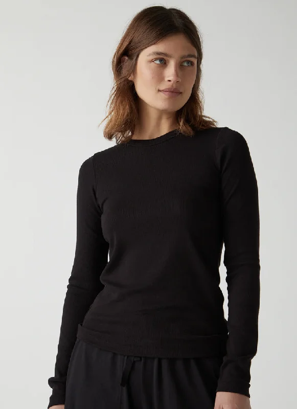 Camino Rib Long Sleeve Top