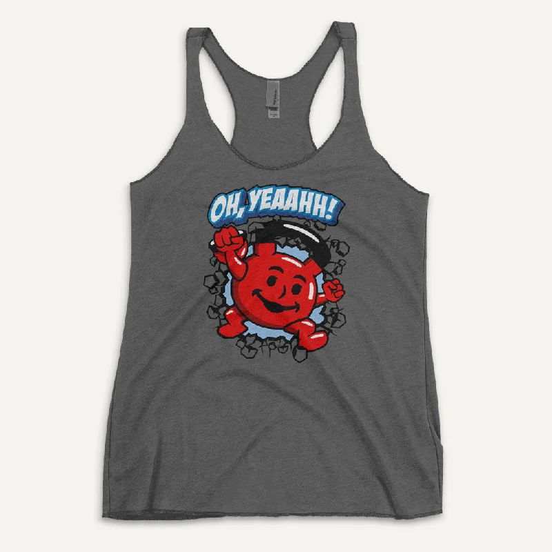 Kettlebell Man Oh Yeah Women's Tank Top