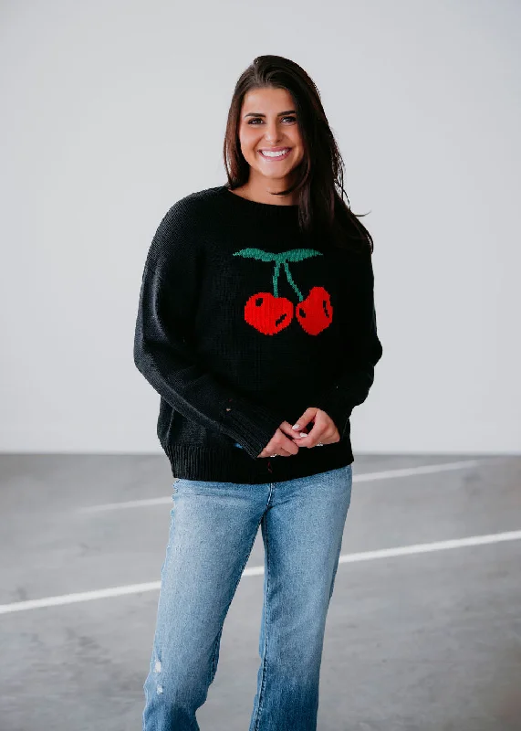 Cherry on Top Knit Sweater