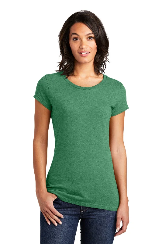 District Womens Very Important Short Sleeve Crewneck T-Shirt - Heather Kelly Green