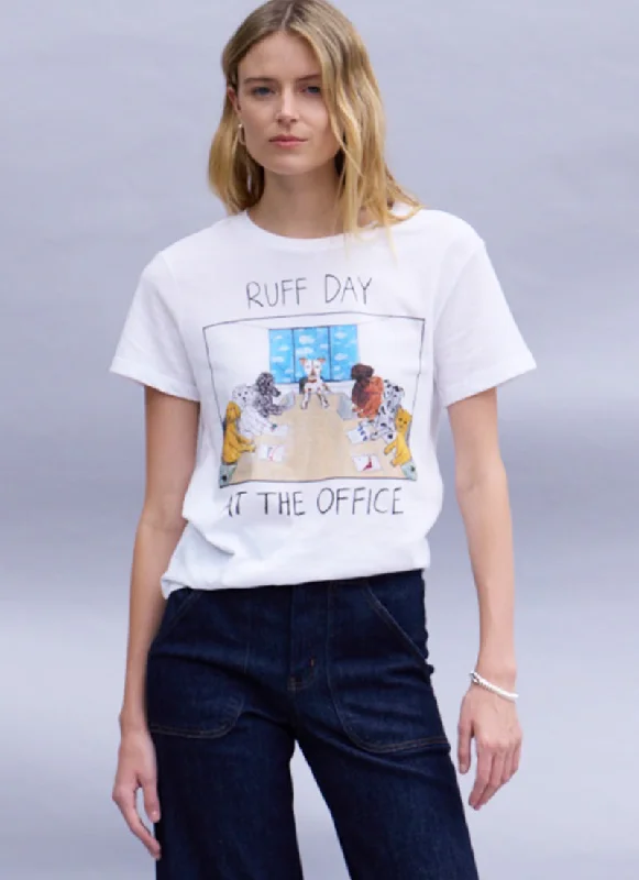 Ruff Day At the Office Crewneck T-Shirt