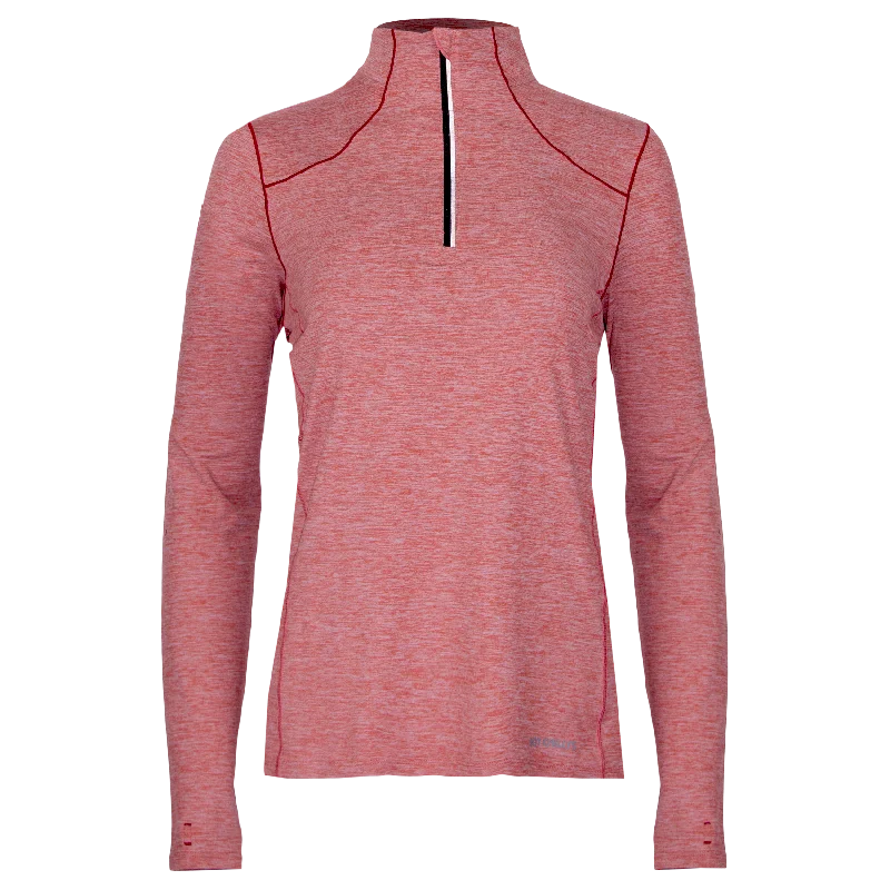 Women's Clima-Tek Zip-T - Redwood Heather