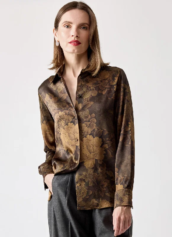 Simon Satin Shirt