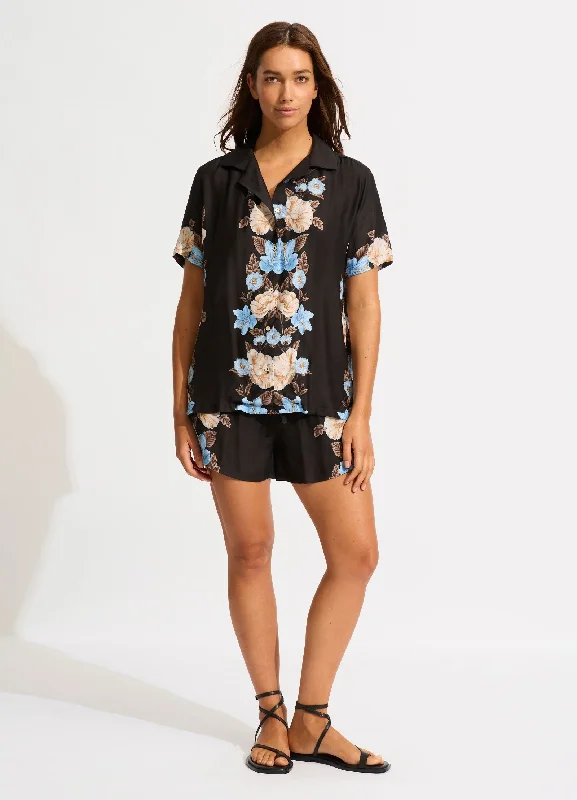 Garden Party Short - Black