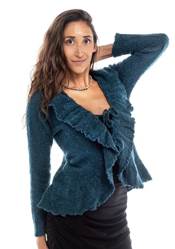 Knitted Tie Front Cardigan Freel