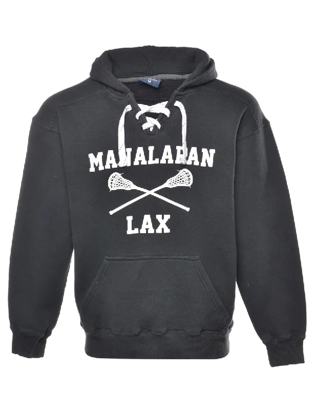 Manalapan Lax Printed Hoodie - M