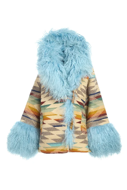 Summerland Shearling Cloak