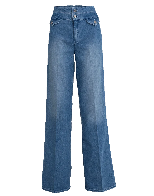 70’s Wide Leg Denim Pant