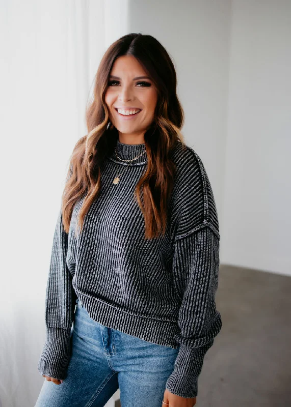 Emelia Ribbed Knit Sweater