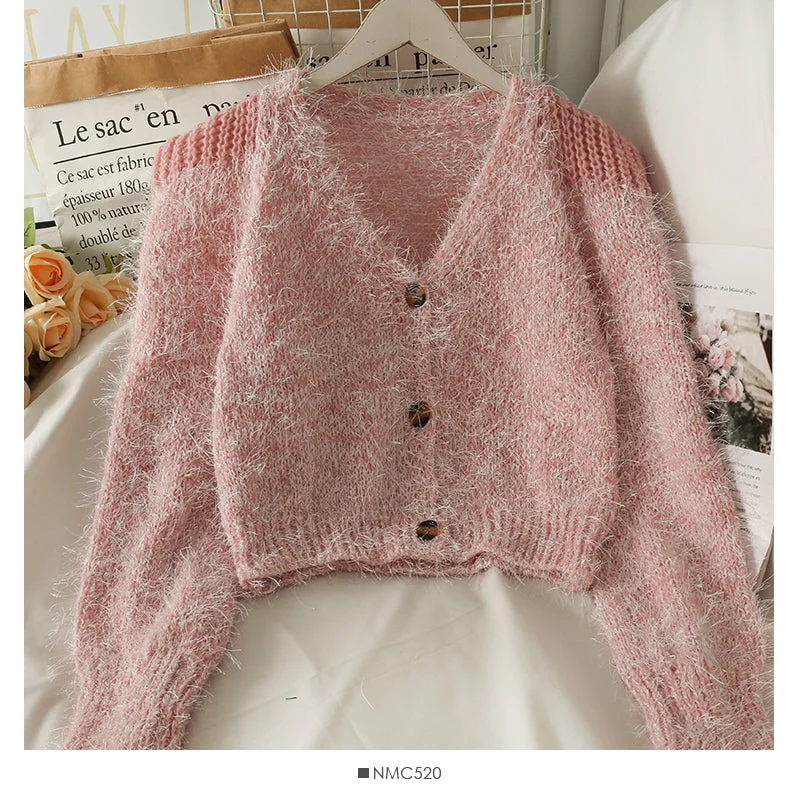 Slim and slim Plush sweater for women  1903