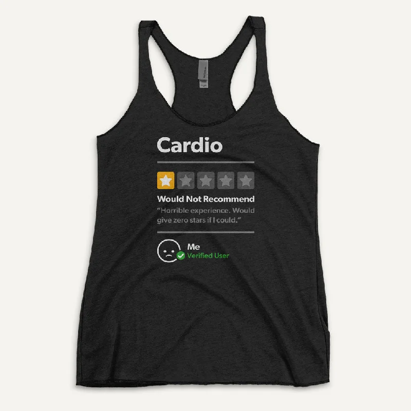 Cardio 1 Star Would Not Recommend Women's Tank Top