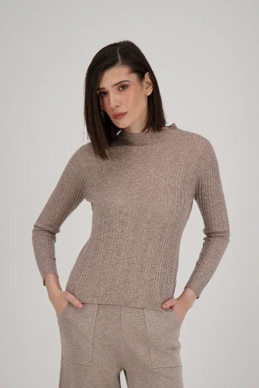 Mock Rib Sweater