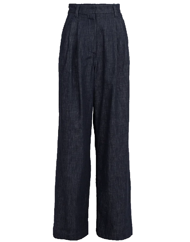 Wide Leg Denim Pant